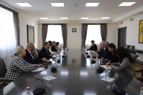 Meeting of Secretary General of Ministry of Foreign Affairs of Armenia with Deputy Director-General of European Commission’s Directorate-General for Migration and Home Affairs