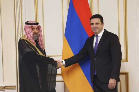 Alen Simonyan və Səudiyyə Ərəbistanı nümayəndə heyəti ikitərəfli əməkdaşlığı müzakirə etdilər