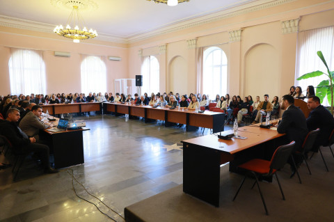 Համբարձում Մաթևոսյանը ԵՊՀ-ում ներկայացրել է COP17-ի կազմակերպչական աշխատանքները