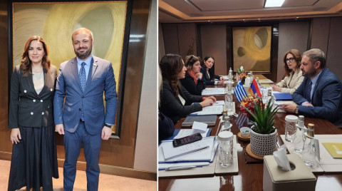 Gevorg Papoyan Invites Greek Minister of Tourism to Armenia; Memorandum of Cooperation to be signed