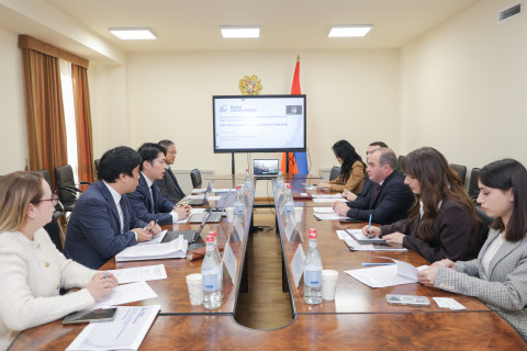 Deputy Minister of High-Tech Industry received delegation of Japan International Cooperation Agency
