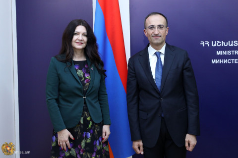 Արսեն Թորոսյանը և Սերբիայի դեսպանը քննարկել են համագործակցության ընդլայնման հնարավորությունները
