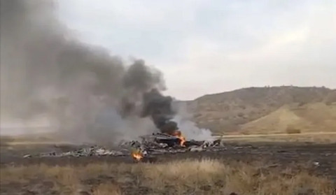 В Грузии разбился турецкий самолет C-130, летевший из Азербайджана, погибли 20 военнослужащих