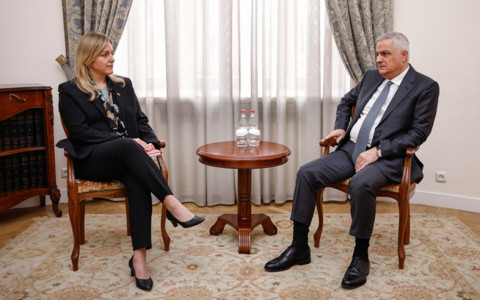 Mher Qriqoryan və İsveçrə səfiri regional inkişafları və “Sülh kəsişməsi” təşəbbüsünü müzakirə etdilər