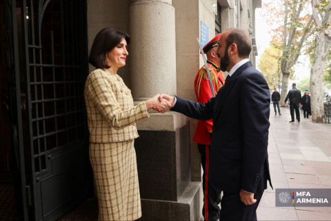 Ararat Mirzoyan's official visit to Georgia commenced