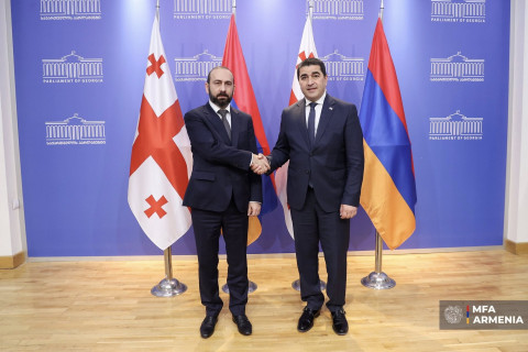 Mirzoyan and Papuashvili emphasized importance of declaration on establishment of Armenia-Georgia strategic partnership