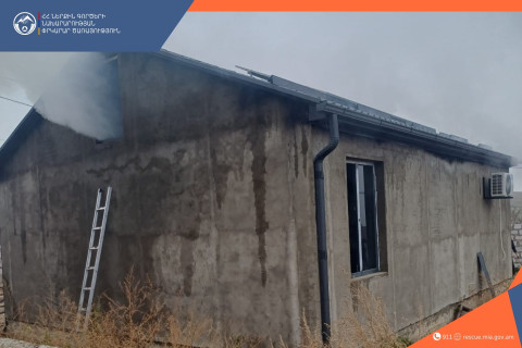 Հրդեհ Բերդավան գյուղում