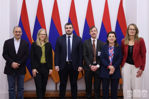 Arman Yeghoyan meets with delegation led by Team Leader of Service for Foreign Policy Instruments of European Commission