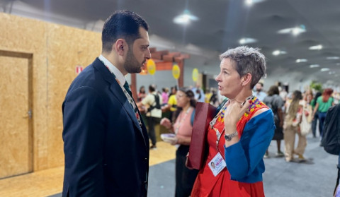 Պատրաստ ենք շարունակել համագործակցությունը բնապահպանական օրակարգի առաջմղման ուղղությամբ. ՇՄ նախարարը հանդիպել է Մերի Գրեգի հետ