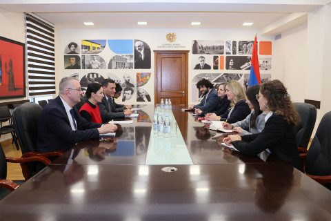ԿԳՄՍ նախարարն ու Շվեյցարիայի դեսպանը կարևորել են համագործակցությունը մշակույթի ոլորտում