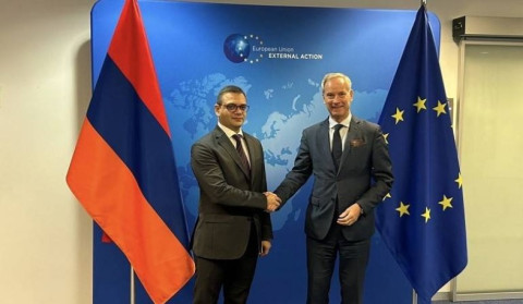 Ռոբերտ Աբիսողոմոնյանը Բրյուսելում հանդիպել է Օլոֆ Սկուգի հետ, ներկայացրել Վաշինգտոնում ձեռք բերված պայմանավորվածությունները