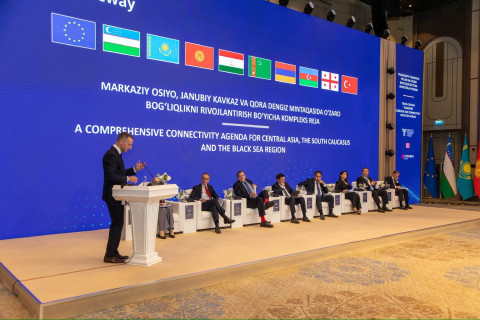 Xudatyan Daşkənd konfransında Ermənistanın nəqliyyat strategiyasını təqdim etdi