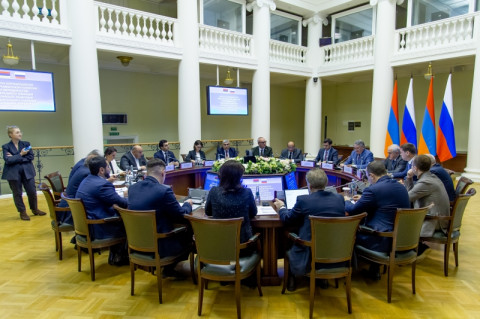 Delegation led by Hakob Arshakyan was on a working visit to St. Petersburg