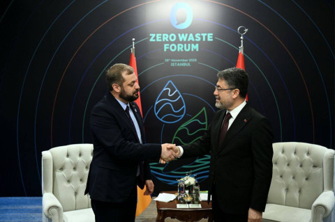 Gevorg Papoyan met in Istanbul with Turkey’s Minister of Agriculture and Forestry Ibrahim Yumaklı