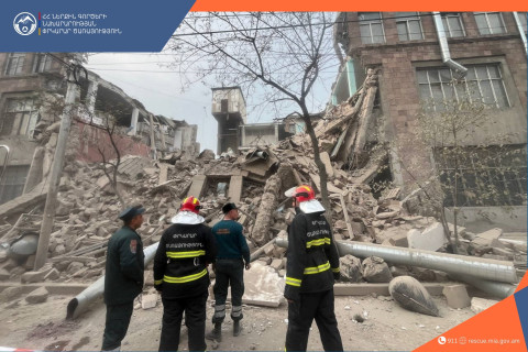 Փլուզում Երևանի Շիրակի փողոցում․ կա տուժած