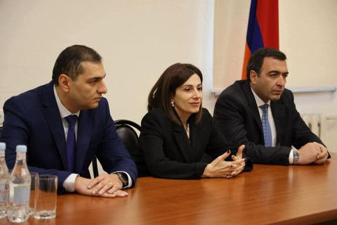 Ավանեսյանն ԱՆ Հոգեկան առողջության պահպանման ազգային կենտրոնի թիմին է ներկայացրել տնօրենի ժամանակավոր պաշտոնակատարին