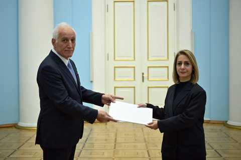 Լիբանանի դեսպանն իր հավատարմագրերն է հանձնել ՀՀ նախագահին
