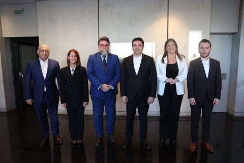 Alen Simonyan meets with Head of Greece-Armenia Parliamentary Friendship Group
