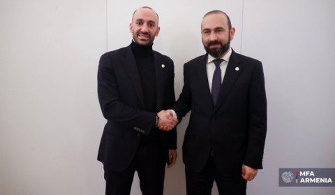 Meeting between Foreign Minister of Armenia and Minister Delegate for Europe Affairs of Ministry for Europe and Foreign Affairs of France
