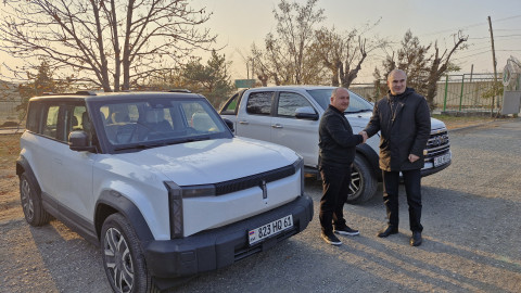Ամենագնացներ՝ «Խոսրովի անտառ» պետական արգելոցին