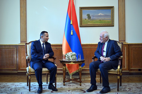 Մարզպետը ՀՀ նախագահին է ներկայացրել Սյունիքի սոցիալ-տնտեսական ծրագրերն ու Սպանդարյան ջրանցքի վերանորոգումը