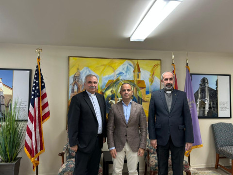 Zareh Sinanyan discussed Armenia-Diaspora cooperation and community development issues in California