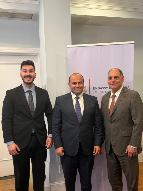 Դեսպան Նարեկ Մկրտչյանն ու Ջեյմս Կարաֆանոյը քննարկել են Heritage հիմնադրամի հետ համատեղ  ծրագրերի հնարավորությունները
