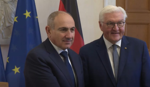 Նիկոլ Փաշինյանը առանձնազրույց է ունեցել Գերմանիայի նախագահի հետ