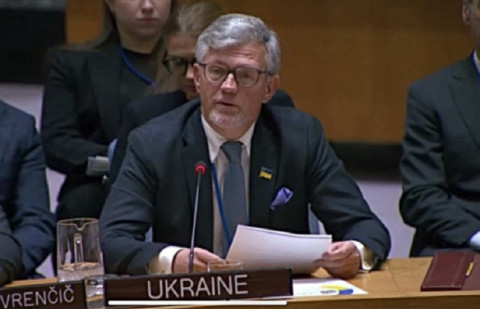 Украина не торгует суверенитетом и территорией: Мельник в Совбезе ООН