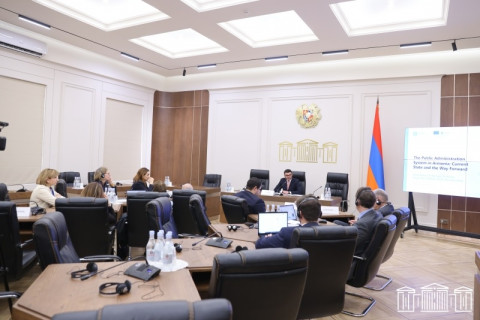 Baseline Measurement Report on Public Administration of Armenia by SIGMA programme presented in National Assembly