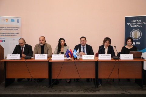 Հայաստան ժամանած մարդու իրավունքների ոլորտի փորձագետները ՀՀ օմբուդսմենի գլխավորությամբ այցելել են ԵՊՀ