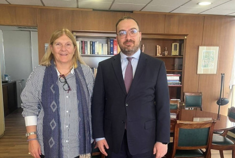 ՀՀ ԱԳՆ գլխավոր քարտուղարը Հունաստանի իր գործընկերոջ հետ քննարկել է ՀՀ-ԵՄ օրակարգը
