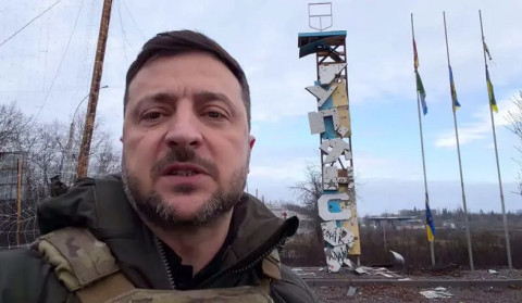 Зеленский посетил в Купянск