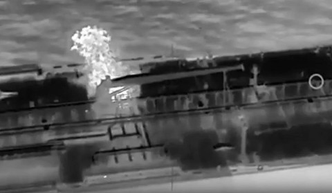 Ukraine strikes Russian 'shadow fleet' tanker in Mediterranean