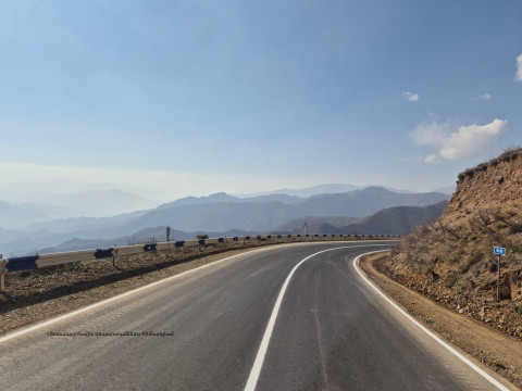 Մ-4 ճանապարհի մի հատվածում ջրագծի վթարի պատճառով մերկասառույց է առաջացել