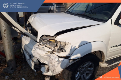 Վթար Երևանում. տուժածը հոսպիտալացվել է