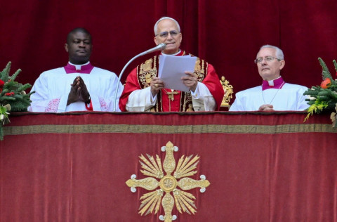 In his first Christmas as Pope Leo XIV decries conditions of Palestinians in Gaza