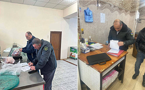 ՀՀ սննդամթերքի անվտանգության տեսչական մարմինը շարունակում է վերահսկողական միջոցառումները միս-մսեղիքի իրացման ոլորտում