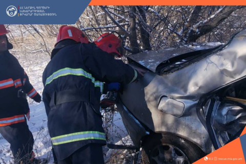 ՃՏՊ Գյումրի-Ազատան ավտոճանապարհին․ կա երեք զոհ և երկու տուժած