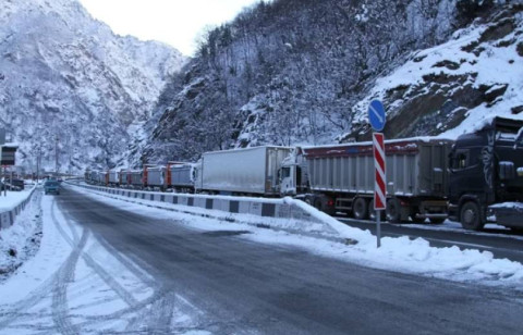 Ստեփանծմինդա-Լարս ավտոճանապարհը շարունակում է փակ մնալ բոլոր տեսակի տրանսպորտային միջոցների համար