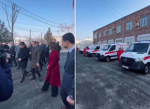 Երևանի շտապօգնությունը նոր ավտոմեքենաներ է ձեռք բերել. վարչապետ