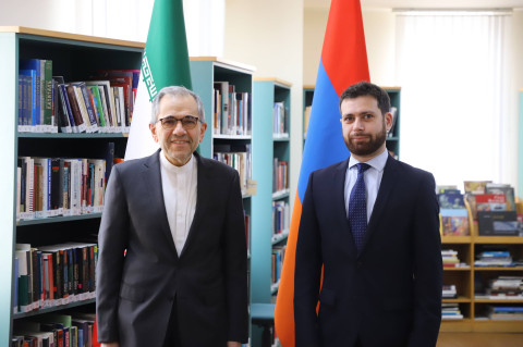 Vahan Kostanyan and Iranian Deputy Foreign Minister discussed broad agenda of bilateral relations