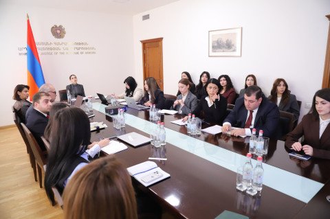Սրբուհի Գալյանին ներկայացվել է Արդարադատության նախարարության միջազգային իրավական համագործակցության վարչության 2025 թ. կատարողականը
