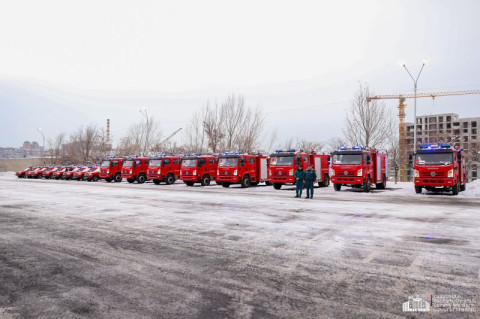 Ժամանակակից ամենագնացներ ու հրշեջ-փրկարարական մեքենաներ՝ Փրկարար ծառայության տարածքային ստորաբաժանումներին