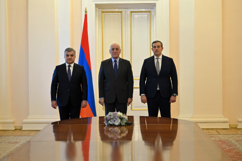 ՀՀ նախագահի նստավայրում տեղի է ունեցել դատավորի երդման արարողություն