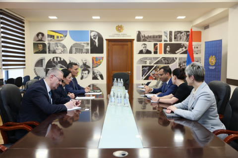 ԱՀԿ հայաստանյան գրասենյակի նորանշանակ ղեկավարի հետ քննարկվել են առողջ ապրելակերպի խթանմանը վերաբերող հարցեր