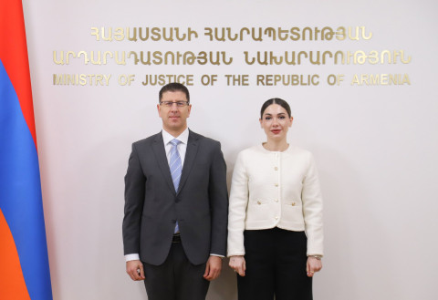 Արդարադատության նախարարը և Բուլղարիայի դեսպանը կարևորել են երկկողմ համագործակցության խորացումը