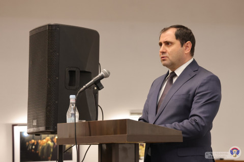 Suren Papikyan participated in solemn event dedicated to second anniversary of formation of Special Forces