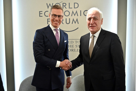 Քննարկվել են տարածաշրջանային զարգացումներն ու ընթացիկ խնդիրները․Վահագն Խաչատուրյանը հանդիպել է Ֆինլանդիայի նախագահի հետ