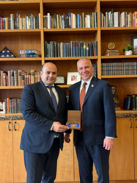Ambassador Mkrtchyan discussed possible areas of cooperation with President of Brigham Young University in Utah